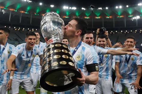 copa américa l argentine sacrée c est la fête pour messi