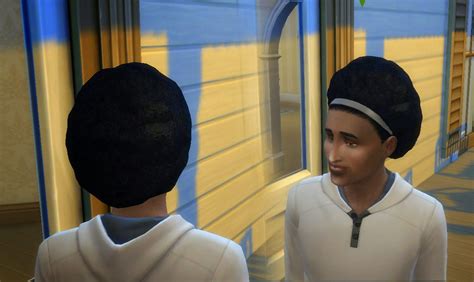 My Sims 4 Blog Kiara24 Headband Natural Hair Conversion For Males