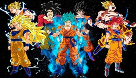Dragon Ball Super Broly Las Transformaciones De Goku Como Sayayin