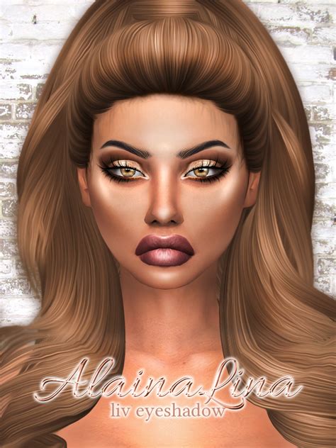 Alaina Lina Liv Eyeshadow Sims 4 Cc Sims 4 Eyeshadow