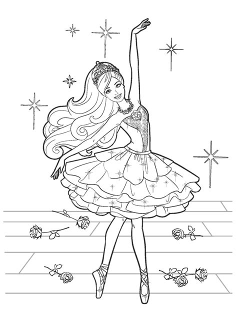 Disegno di ballerina da colorare disegni da colorare e. Disegni da colorare - Ballerino sul palco