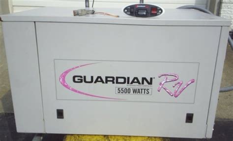 R And K Products Used Generac Qp 55g Quiet Pack 5500 Watt Rv Generator