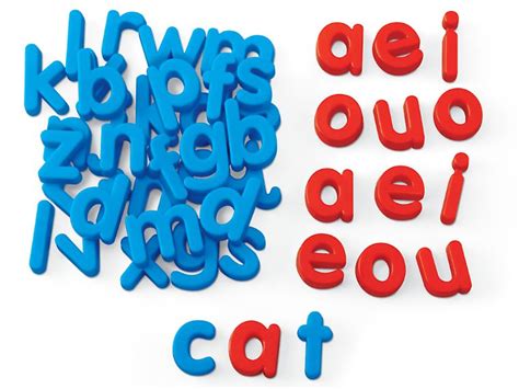 Word Building Magnetic Letters Lowercase Magnetic Letters