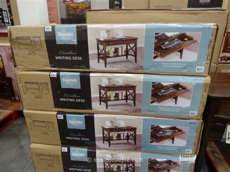 What really sets costco apart from other places that advertise incredibly low prices is the confidence you'll have knowing costco will stand by the products it sells through its return policy, extended warranties. Bayside Furnishings Cavallino Writing Desk