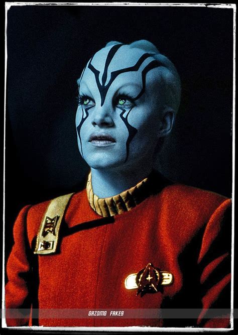 Star Trek Jaylah Sofia Boutella Wrath Of Khan By Gazomg On Deviantart