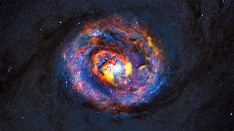 Astronomers Use Alma To Probe Giant Black Holes