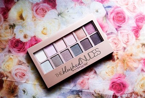 Maybelline The Blushed Nudes Eyeshadow Palette Swatches Review Hot Sex Picture