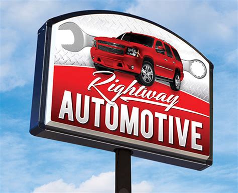 Automotive Repair Signs Business Signtronix Sign Company