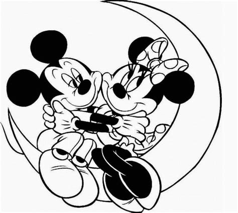 Free printable mickey and minnie mouse coloring pages. Colour Drawing Free HD Wallpapers: Mickey Mouse and Minnie ...