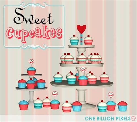 Edible Cupcakes Sims 4 Restaurant Sims 4 House Design Sims 4 Custom