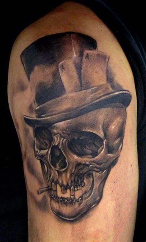 33 Scary Tattoos That Are So Creepy They Will Haunt Your Dreams In 2020 Skull Tattoo Design