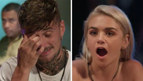 Heartbreak Island The Shocking Moment One Heartbreak Island Contestant Is Told Shes Less Than