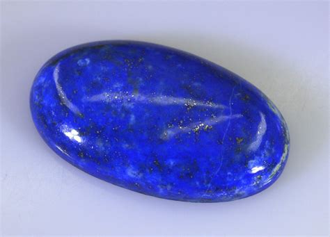 Lapis Lazuli Loose Stone 1 Pieces 18 X 24 Mm Oval Blue Cabochon Gemstone