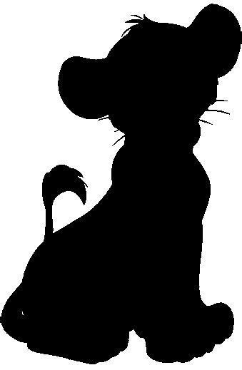 Simba Silhouette By Rebeccab27 Disney Silhouette Art Disney Stencils