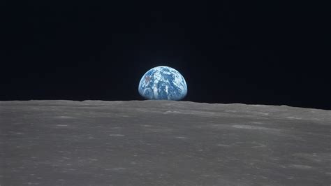 Bing Hd Wallpaper Jul 20 2020 Earthrise On Moon Day Bing Wallpaper