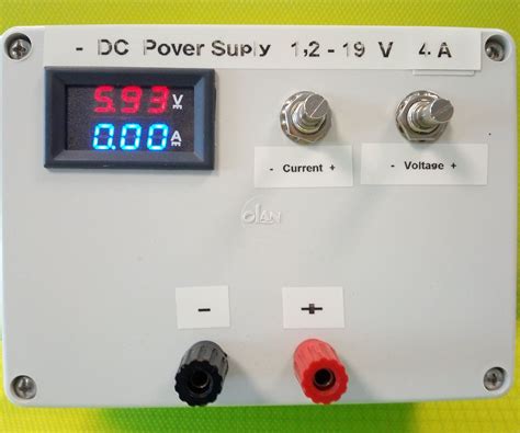 Diy Lab Bench Variable Power Supply Electronics Lab Power Supply