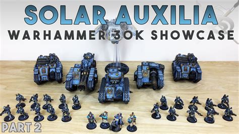 Forge World Horus Heresy Solar Auxilia Army Showcase Painted By Siege