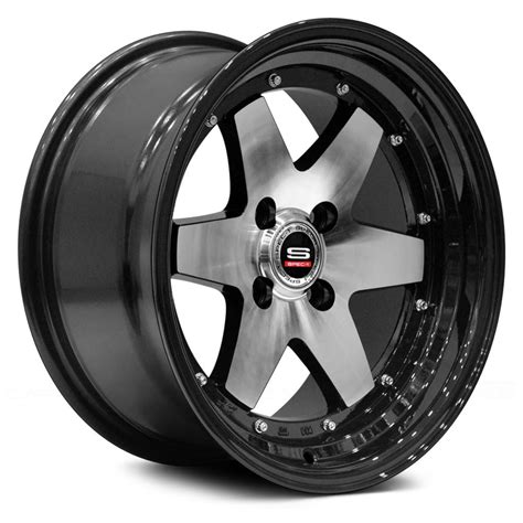Spec 1® Spt 19 Wheels Gloss Black With Machined Face Rims