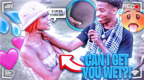 Asking Cute Girls Can I Get You Wet “right Now” 💦😍 New Public Interview Youtube