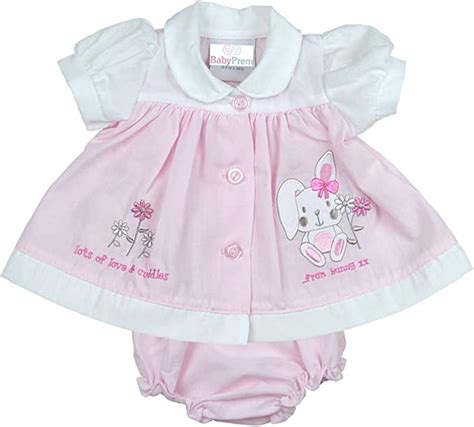 Babyprem Premature Baby Dress Knickers Set Bunny Preemie Clothes 3 5lb