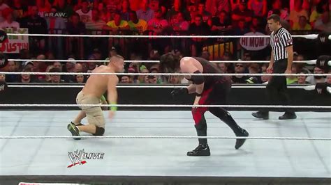 John Cena Vs Kane Youtube