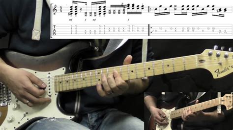 Jimi Hendrix Freedom Rhythm Guitar Rock Lesson With Tabs Youtube