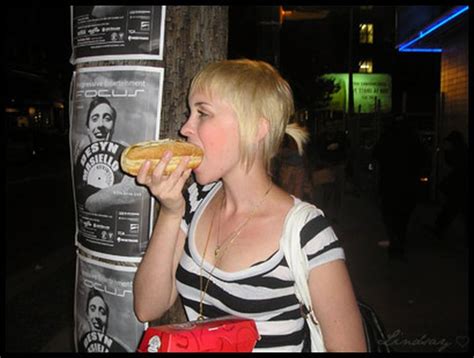 Girls Eating Hot Dogs 78 Pics
