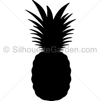 Pineapple Silhouette | Pineapple silhouette, Silhouette, Silhouette curio projects