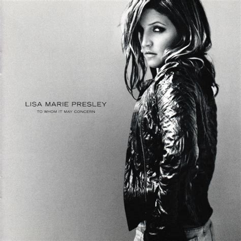 Lisa Marie Presley To Whom It May Concern 2003 Cd Discogs