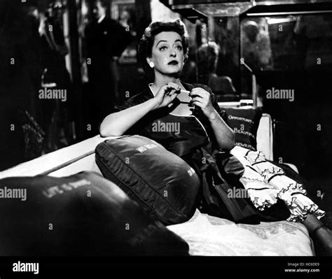 The Star Bette Davis 1952 Stock Photo Alamy