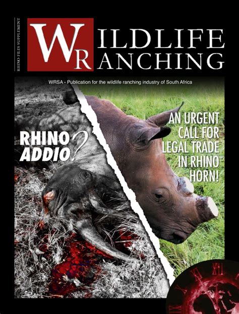 Wildlife Ranching Magazine Rhino Files Digital