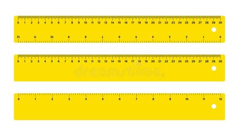 30cm Measure Tape Ruler School Metric Measurement Metric Ruler Stock