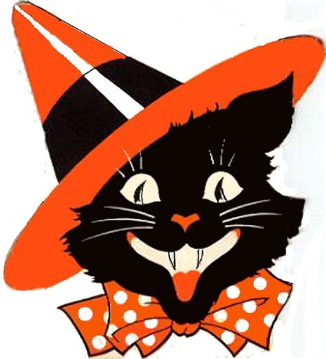 Vintage Cat Clipart Free Download On Clipartmag