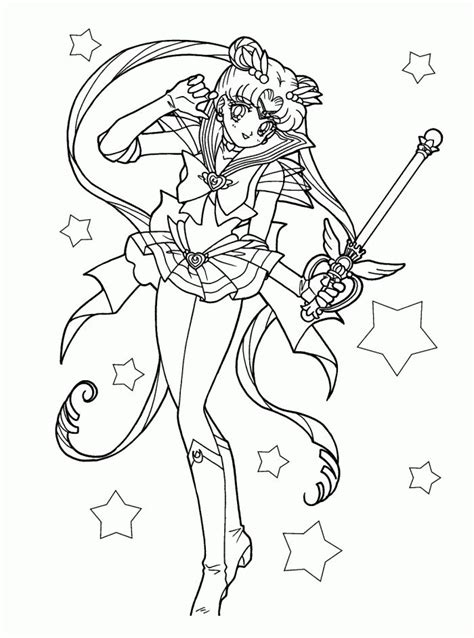 Dibujos De Sailor Moon Para Colorear Pintar E Imprimir Gratis Moon