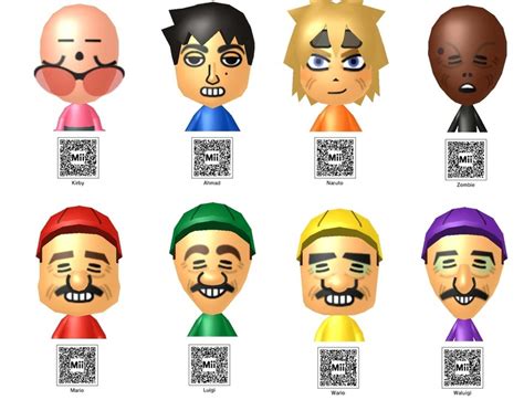 Famous Mii S Mario And Luigi Kirby Zombie