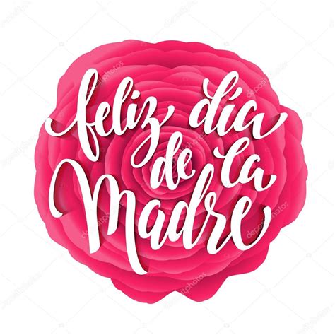 Tarjeta De Felicitación Feliz Dia Mama De Rosa Flores Rojas — Vector De