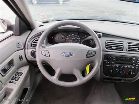 2003 Ford Taurus Ses Medium Graphite Steering Wheel Photo 61674127
