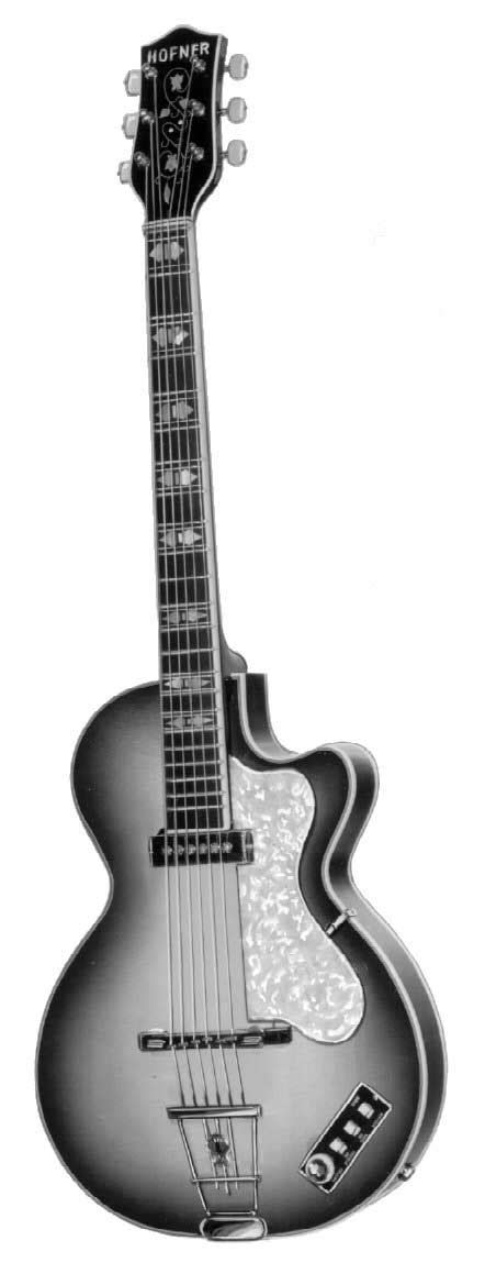 1958 hofner 127 club electric guitar