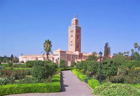 جامع الكتبية مراكش الشهير في المغرب العربي لعامنا الحالي ام القرى