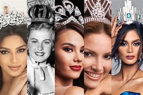 Retracing The Evolution Of Miss Universe Crowns Through The Years