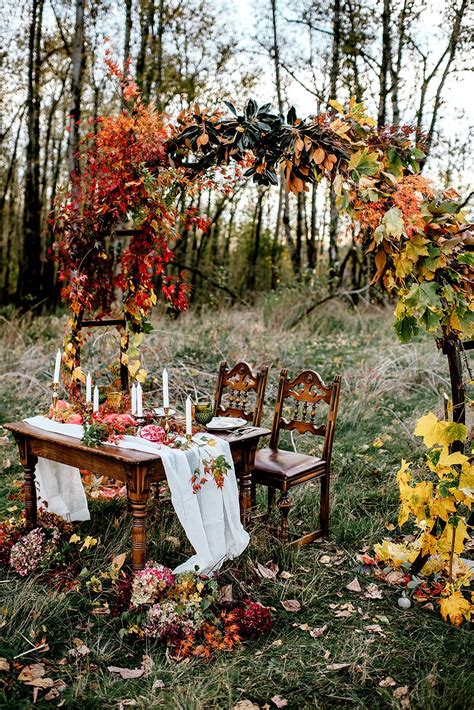 Autumn Elopement Inspiration Joe Maddie — Karina And Maks Portland