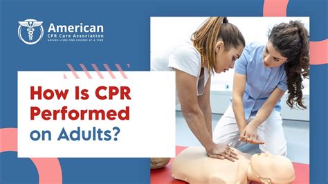 How Is CPR Performed On Adults YouTube
