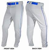 Pictures of Nike Baseball Pants With Maroon Piping