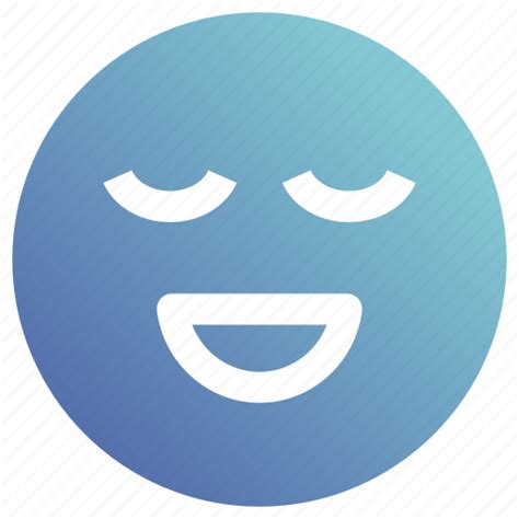 Calm Face Happy Smiley Icon