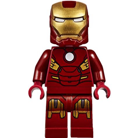 Lego Iron Man With Circle On Chest Without Ion Jet Minifigure Comes In