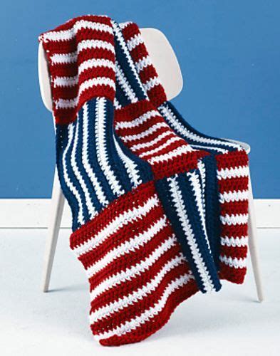 Ravelry Usa Afghan Pattern By Lion Brand Yarn Free Crochet Motifs