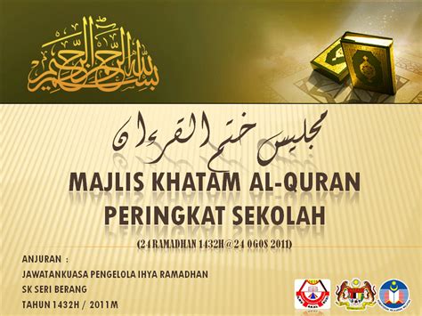 Sksb Majlis Khatam Al Quran 1432h