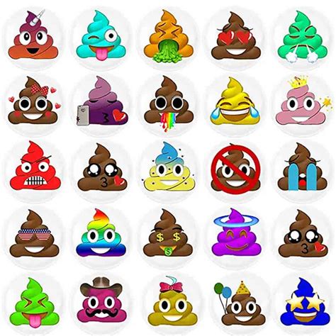 Liliom Elfogad Gyengéden Poop Emoji Stickers Említés Lekérés Foresee