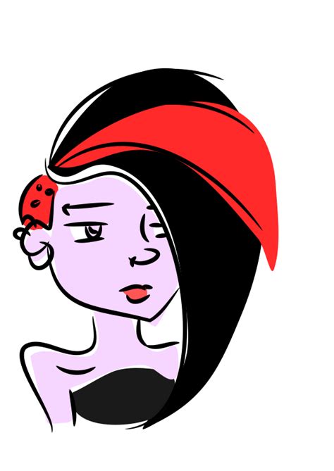 Punk Girl Free Stock Clipart