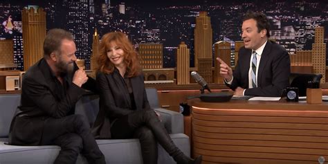Mylene farmer and sting — stolen 04:05. Mylène Farmer et Sting - Interview par Jimmy Fallon dans ...
